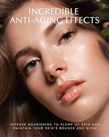 Creme Retinol para Rugas: Creme Facial de Colágeno para Firmar a Pele – Hidratante Facial Anti-Envelhecimento Dia e Noite para Mulheres e Homens 50ml, Cinza Claro - EnaSkin