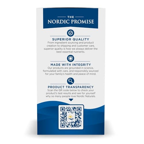 Vitamina D3 5000, Laranja – 120 Mini Cápsulas – 5000 UI Vitamina D3 – Suporta ossos saudáveis, humor - Nordic Naturals