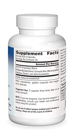 AHCC 500mg – 60 Cápsulas | Potente Suporte Imunológico - Planetary Herbals
