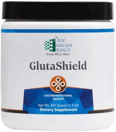 Ortho Molecular Products - Ortho Molecular GlutaShield em Pó de Chocolate – Fortaleça sua Saúde com Glutamina – 100g
