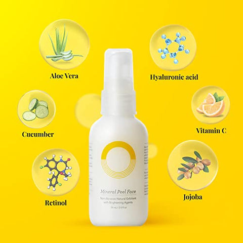 O.R.G. Skincare - ORG Peel Off Face Cleanser para Esfoliação Suave e Pele Radiante – Cuidados Coreanos para Pele Sensível – Redutor de Poros e Agente Clareador – Fórmula Natural Livre de Crueldade 60g
