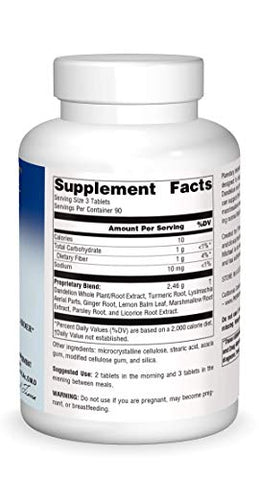 Planetary Herbals - PLANETARY HERBALS Stone Free – Suporte Herbal para Rim e Vesícula, 270 Comprimidos