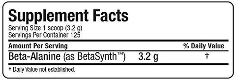 Beta-Alanine 400g – Potencialize seus treinos com qualidade e eficiência - ALLMAX Nutrition