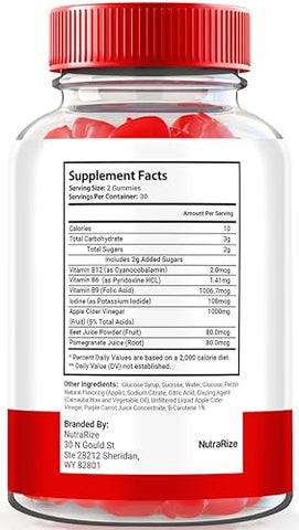 NutraRize - (3 Pacotes) Gomas Kinect Peak Keto ACV, Suplemento KinectPeak Keto ACV, Keto Natural com Vinagre de Maçã, Fórmula Premium 1000MG com Vitaminas, Oficial Gomitas
