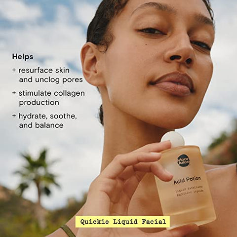 Acid Potion AHA e BHA Líquido Esfoliante | Esfoliante Químico para Renovar e Desobstruir a Pele  Moon Juice - Moon Juice
