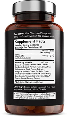 Burn X13 – Queimador de Gordura Termogênico para Homens e Mulheres, Aquecimento Termogênico, Suporte ao Crescimento Muscular, Bombas, Vascularidade e Níveis de Energia – Marca Vitamin Bounty - Vitamin Bounty