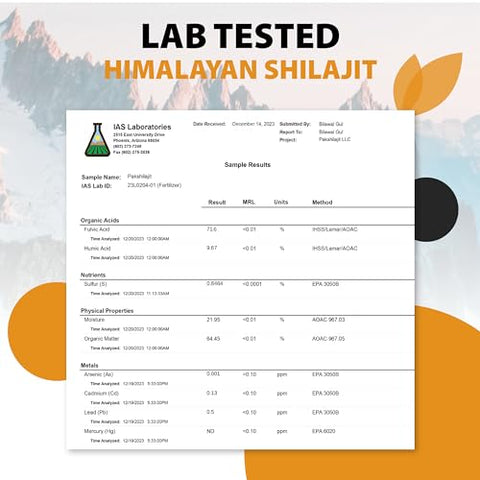 PakShilajit - Resina Pura de Shilajit do Himalaia Secada ao Sol por 45 Dias – 100% Natural – 30g