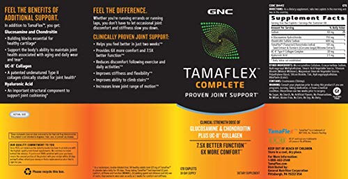 Tamaflex Complete – Suporte Articular, 120 Comprimidos - GNC
