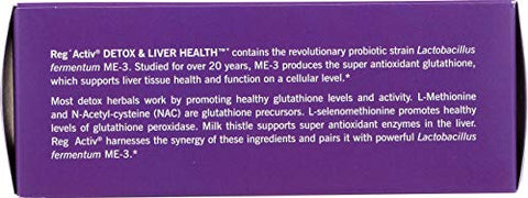 Reg'Activ - REG’ACTIV Detox: Fórmula Poderosa para Desintoxicação – 100% Natural e Eficaz