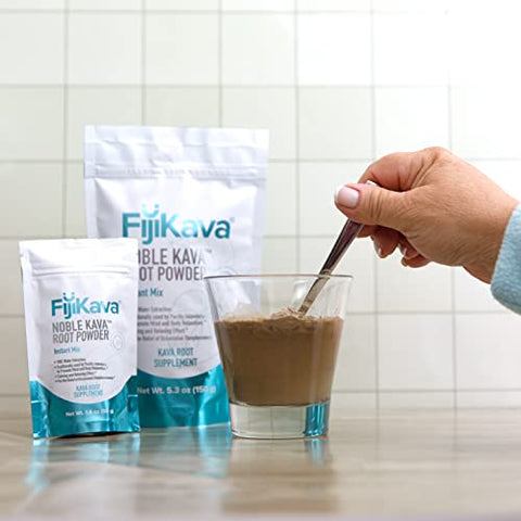 Pó Instantâneo de Extrato de Kava (150g), Auxílio para Dormir - FijiKava