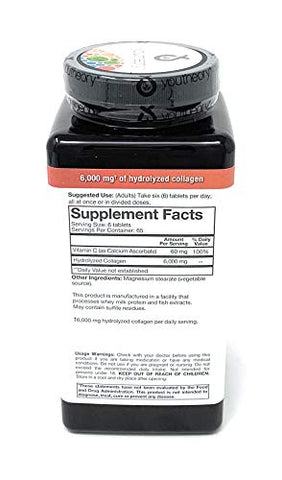 Collagen Plus Biotin – 390 Tabletes | Colágeno + Biotina | Saúde da Pele e Cabelos | Marca Youtheory - Youtheory