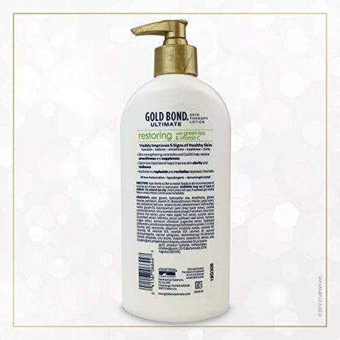 Ultimate Loção Restauradora para Pele com Chá Verde – Hidratação Profunda – 200ml - Gold Bond