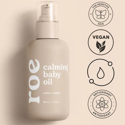 Roe Wellness - Óleo de Bebê Calmante – Marca: Baby Oil – 100ml