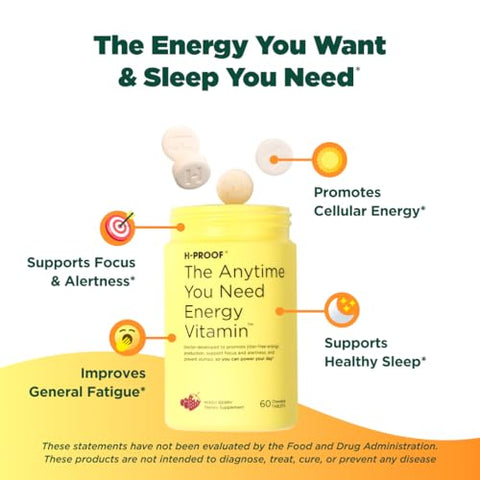 H-PROOF - Vitamina Energética a Qualquer Momento para Energia Sustentada e Foco – Marca em Destaque