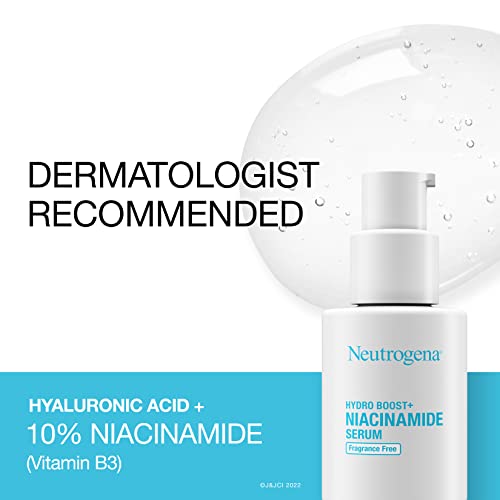 Hydro Boost Serum Facial com Ácido Hialurônico e Niacinamida – 30ml - Neutrogena