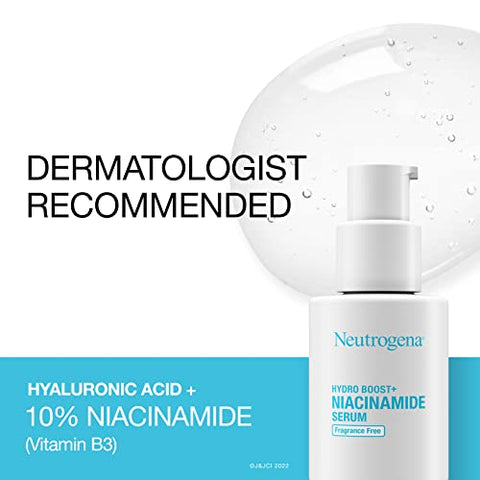 Hydro Boost Serum Facial com Ácido Hialurônico e Niacinamida – 30ml - Neutrogena
