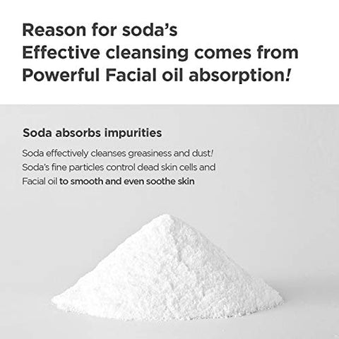 ma:nyo - Ma:nyo Espuma Diária de Limpeza Profunda dos Poros com Soda, Não Irritante, com Vitamina C e Camomila para Mulheres e Homens – Cuidados com a Pele Coreana 150ml