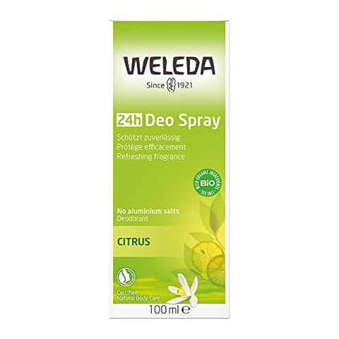 Desodorante Citrus, 100ml – Fragrância Refrescante e Natural - Weleda