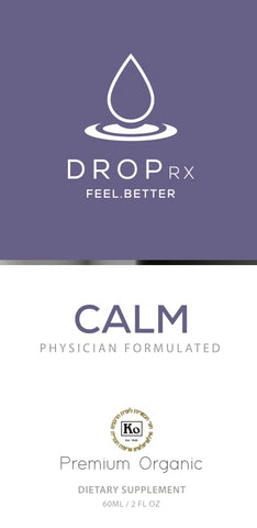 DROP RX FEEL. BETTER. - Lemon Balm Orgânico, Lavanda e Camomila – 100% Natural e Aromático