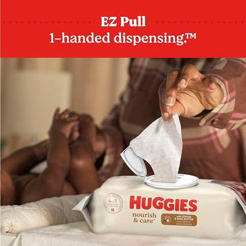 HUGGIES - Huggies Nourish: Fraldas Nutritivas para Bebês – 100% Conforto e Proteção