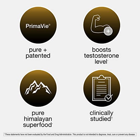 Shilajit – Cápsulas de 500 mg de Shilajit – Suplemento Energético – Suporta Resistência - Youtheory