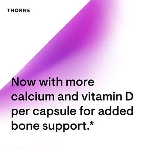 Advanced Bone Support‡ – Suplemento para Saúde Óssea com Cálcio e Vitamina D – 120 Cápsulas - THORNE