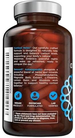 Ashwagandha: Suporte Natural ao Cortisol – 60 cápsulas de 500mg - OmniBiotics