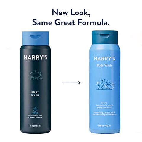 Harry's - Harry’s Men’s Body Wash – Pack de Variedades – 4 Unidades de 473 ml (Embalagem Pode Variar)
