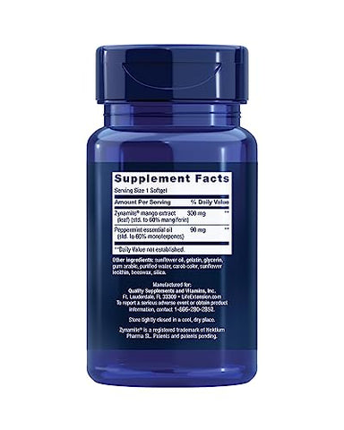 Brain Fog Relief: Fórmula Nootrópica Livre de Cafeína, de Ação Rápida, Ajuda a Clarear a Mente – Sem Glúten, Não-OGM – 30 Softgels - Life Extension