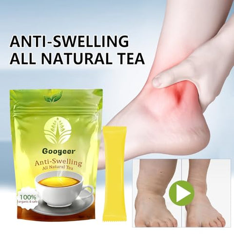 ZWQITDS - Chá Natural Anti-Inchaço, Eliminação Efetiva de Toxinas, 5 Saquinhos em 1 Embalagem, Aumenta os Níveis de Energia