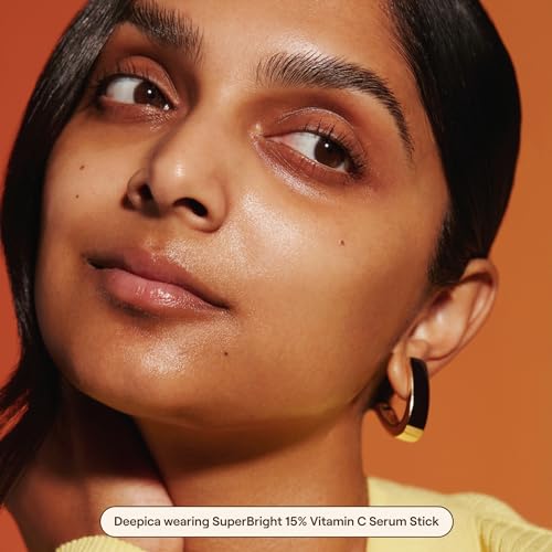 Superbright: Sérum Facial Clareador de Vitamina C 15%, Reduz Manchas Escuras e Rugas, com Vitamina E, Ácido Ferúlico 0,5%, 15g - Live Tinted