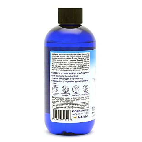 ReMag Magnésio Líquido de Alta Absorção, Experimente o Milagre do Magnésio, Cloreto de Magnésio – por Dra. Carolyn Dean, 240 ml (2-Pack) - RnA ReSet