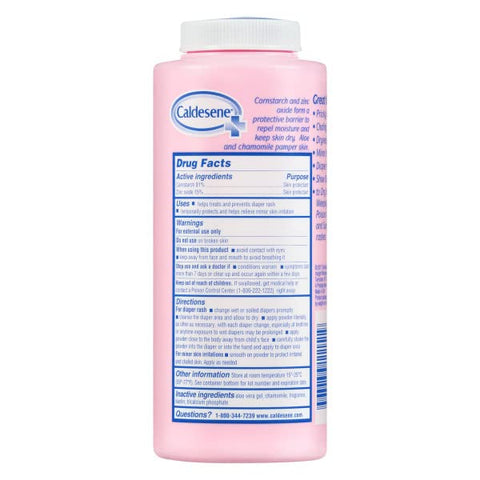 Pó Protetor Medicado com Óxido de Zinco – 100g - Caldesene