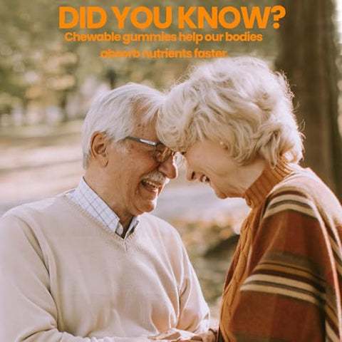 Ceecisee - Gomas de Cálcio Magnésio Zinco com D3 – Fortaleça seus ossos e imunidade