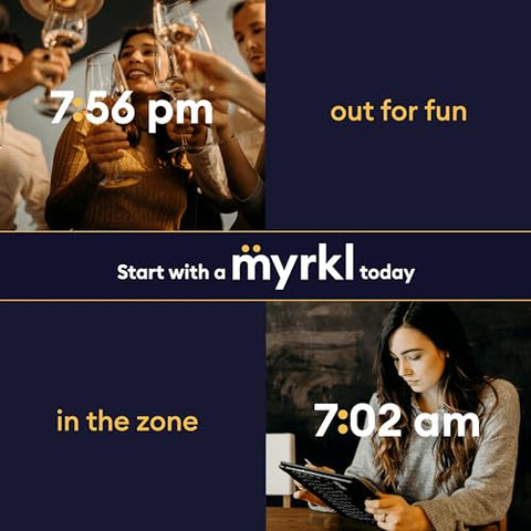 Myrkl - Suplemento Único para Apoio à Saúde do Fígado, Energia Matinal com Probiótico de Alto Desempenho, L Cisteína – Marca em Destaque