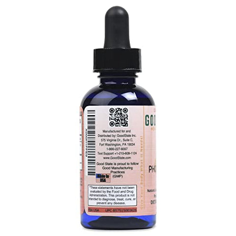 Concentrado Ultra de Fósforo | Minerais Traços Iônicos Líquidos | Soluções Homeopáticas para Digestão | Melhora a Absorção de Nutrientes | 100 Porções | 50 mL - Good State