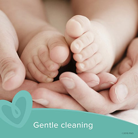 Lenços Umedecidos para Bebês, Complete Clean Sem Perfume, 3 Pacotes de Reposição para Dispenser, 216 Lenços no Total - Pampers