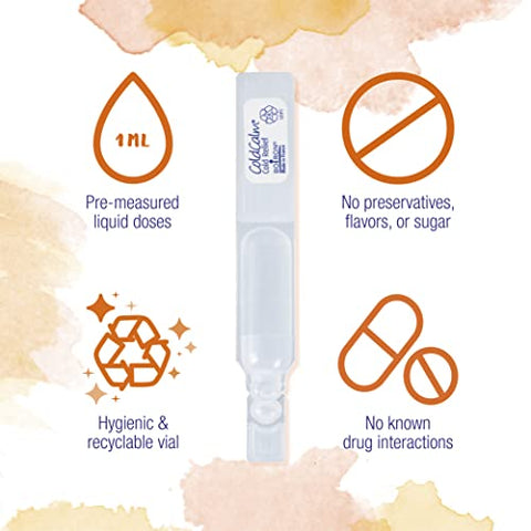 ColdCalm Baby – Gotas de Uso Único para Alívio dos Sintomas de Resfriado, como Espirros, Coriza e Congestão Nasal – Estéril e Não Sonolento – 30 Unidades - Boiron
