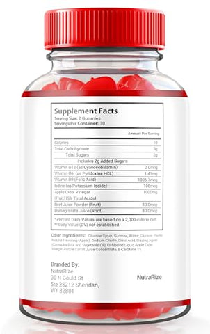 NutraRize - (3 Pacotes) Gomas True Keto ACV, Suplemento True Keto Advanced ACV, Fórmula Keto de Máxima Potência, Vinagre de Maçã 1000MG, Vitaminas Keto, Goma de ACV Natural, Oficial Keto