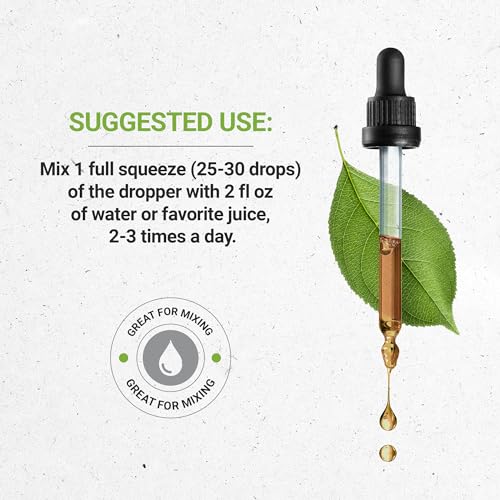 Secrets of the Tribe - Yerba Mate Orgânica Certificada USDA | Extrato sem Álcool, Gotas de Ervas de Alta Potência | Feito com Folha Seca de Yerba Mate Orgânica Certificada (4 Fl Oz (Pack…