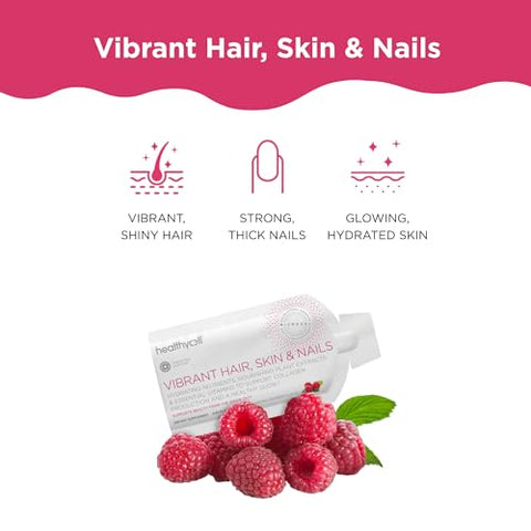 Cabelos e Pele Vibrantes – Fórmula Avançada – 60 Cápsulas - Healthycell