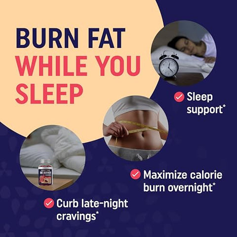 MAV NUTRITION - Queimador de Gordura Noturno em Gomas sem Açúcar para Dormir