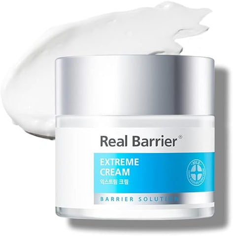 Extreme Cream 50 ml – Creme Hidratante Anti-Envelhecimento Rico em Ácido Hialurônico e Ceramidas – K-Beauty para Pele Sensível - Real Barrier