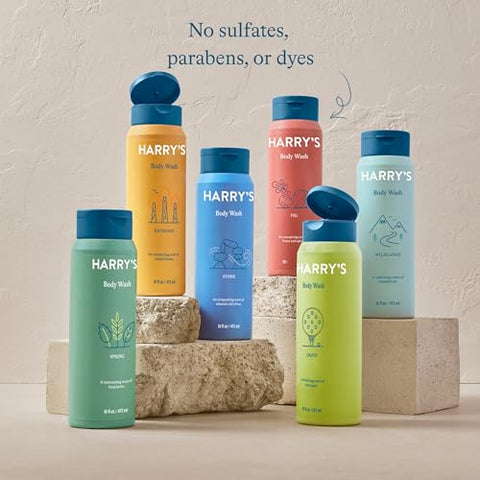 Harry's - Gel de Banho Harry’s para Homens – Primavera, 473 ml (Pacote com 3 unidades)