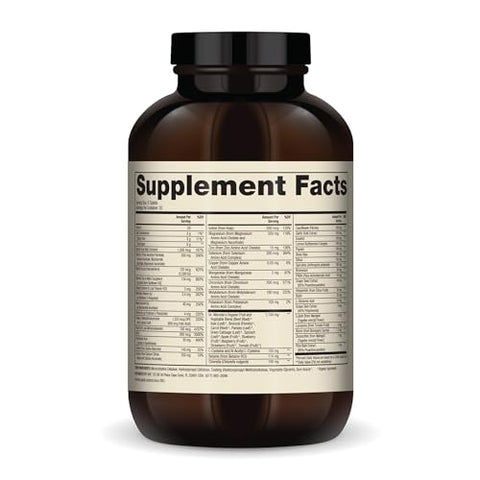 DR. MERCOLA PREMIUM PRODUCTS - Dr. Mercola Complexo de Alimentos Integrais com Multivitamínico e Minerais Vitais, 30 Porções (240 Comprimidos), Suplemento Alimentar, Suporte à Saúde Geral
