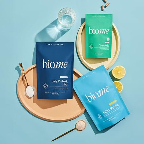 Bio.me - Resgate de Fibra – Pó de Casca de Psyllium para Saúde Digestiva – 100g