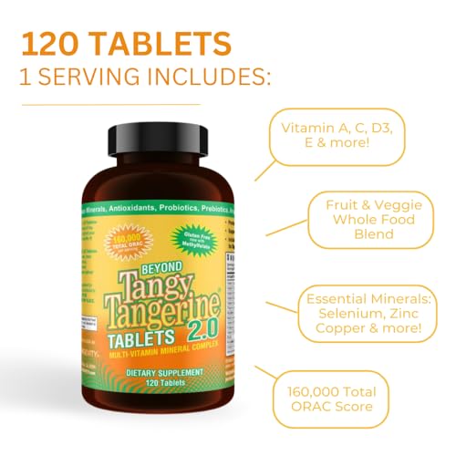 Beyond Tangy Tangerine 2.0 – Multi-Vitamina de Laranja Tangerina – 480g - Youngevity