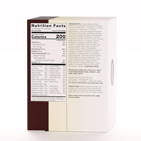 Shake Substituto de Refeição – Pó para Shake Proteico com 24g de Proteína - AdvoCare