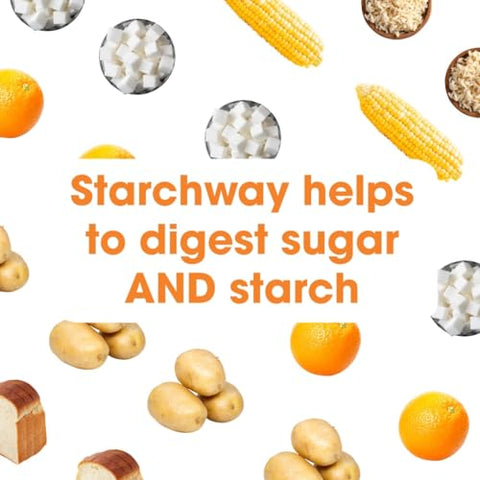 Intoleran - Starchway Enzimas Digestivas – 150 cápsulas | Suplemento para Amido