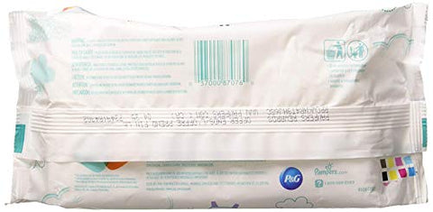 Lenços Umedecidos Sensitive – 56 unidades, Pacote com 5 – Marca Pampers - Pampers